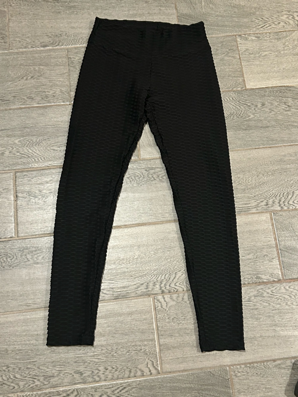 Vizio Black Ribbed Fabric with Red Logo Tag - size large